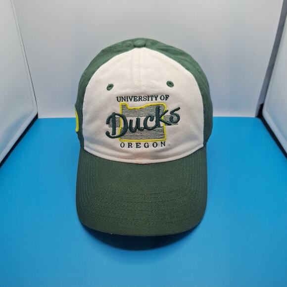Oregon Ducks Nike S1ZE Heritage86 Swoosh NCAA Performance OS Fitted Hat Cap - Picture 1 of 7